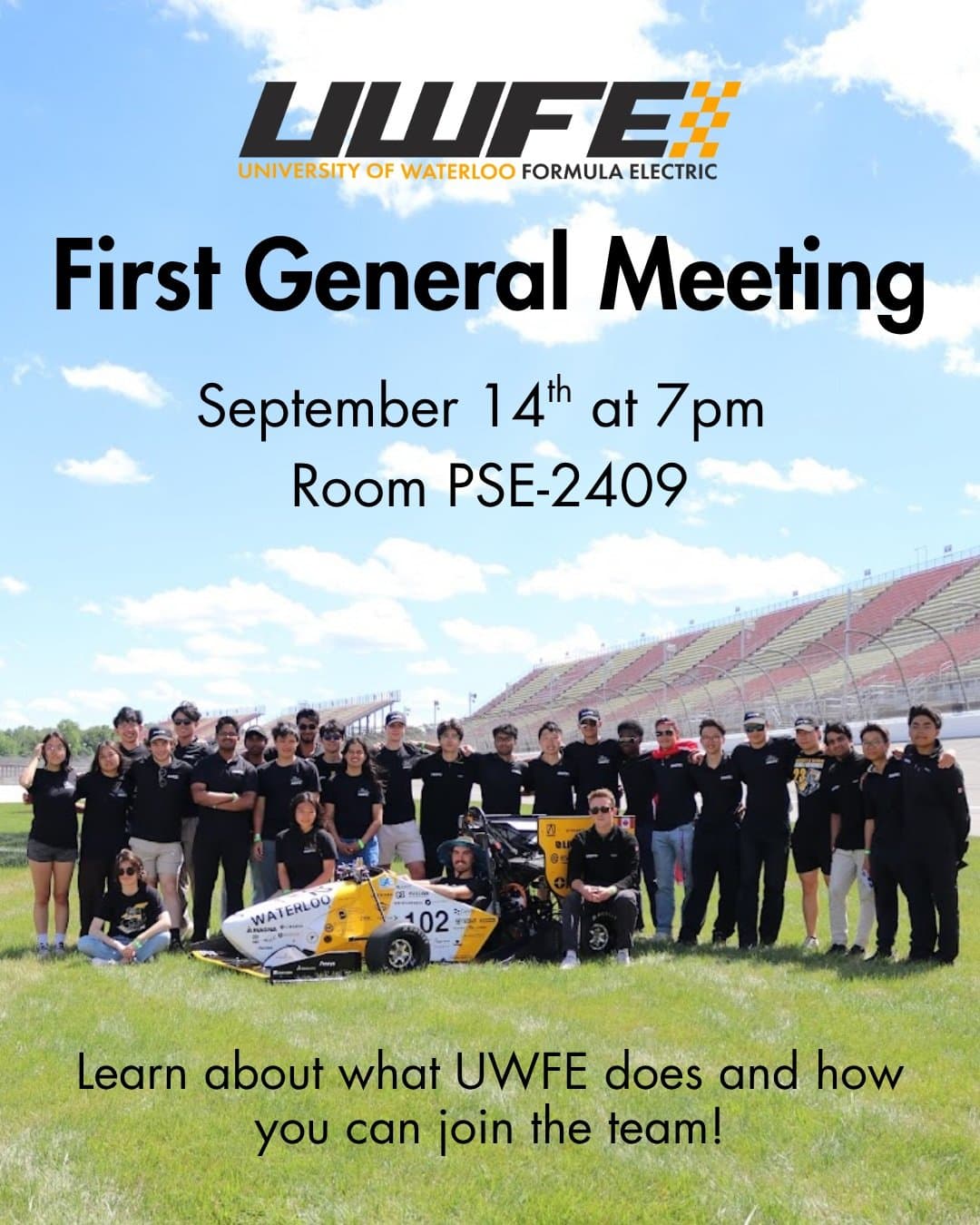First General Meeting of Semester