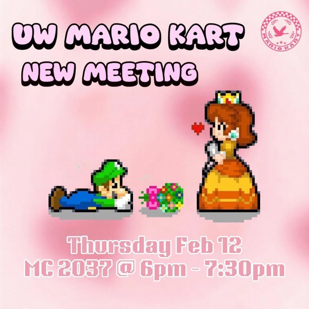 UW Mario Kart New Meeting