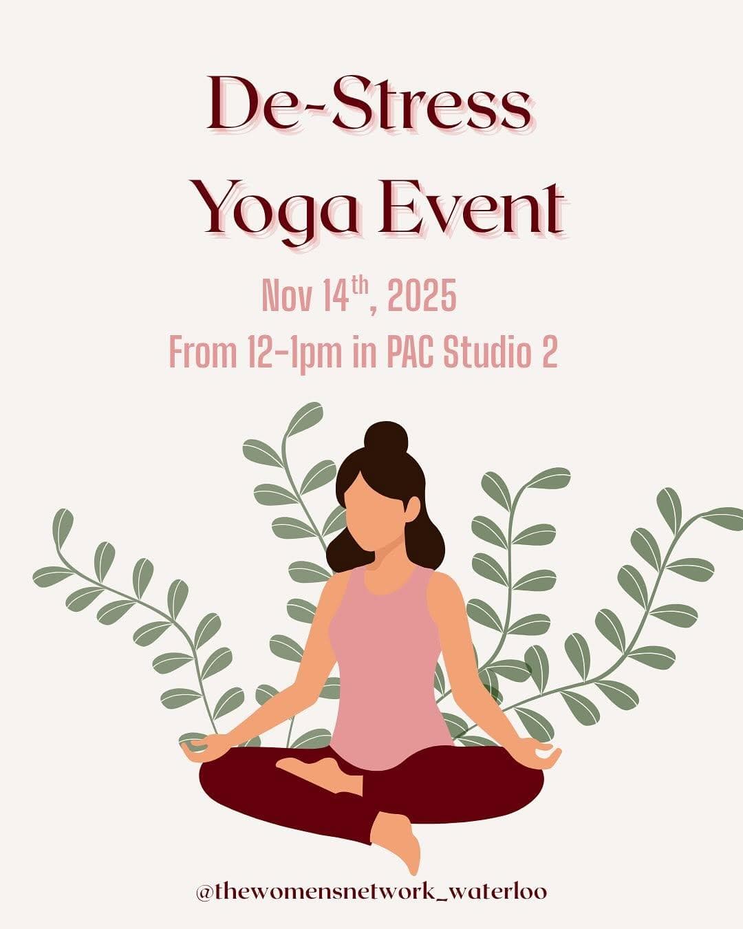 De-Stress Yoga Event