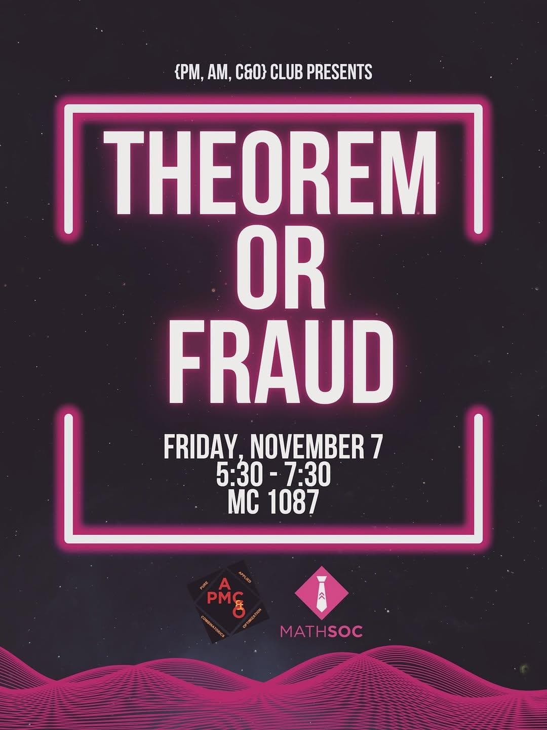 Theorem or Fraud