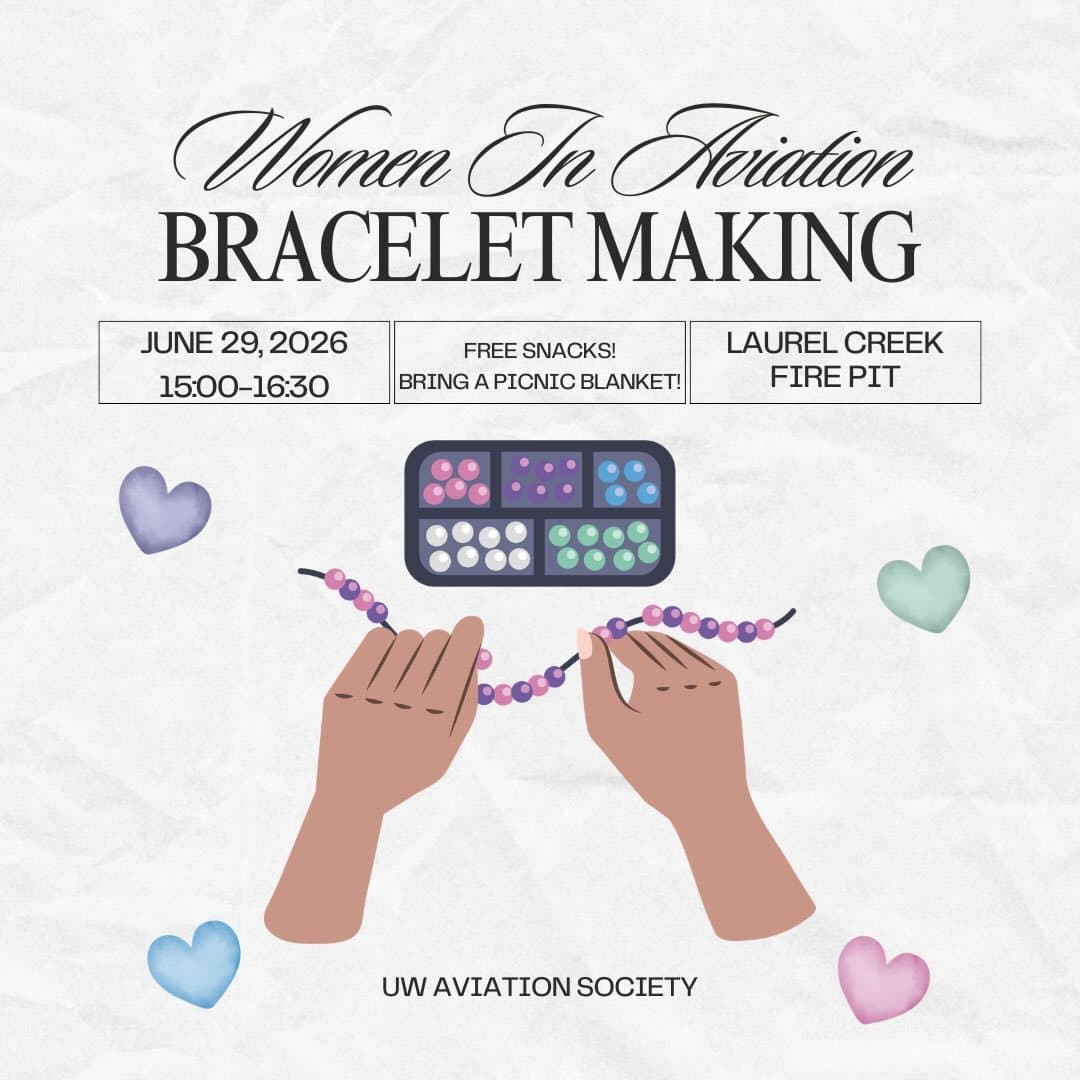 Women In Aviation Bracelet Making