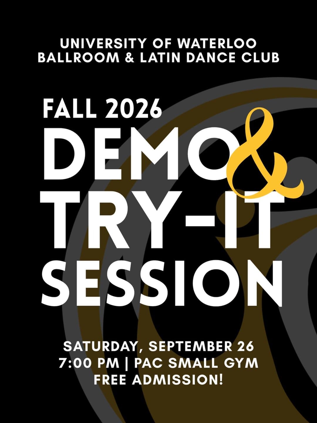 Fall 2026 Demo & Try-It Session