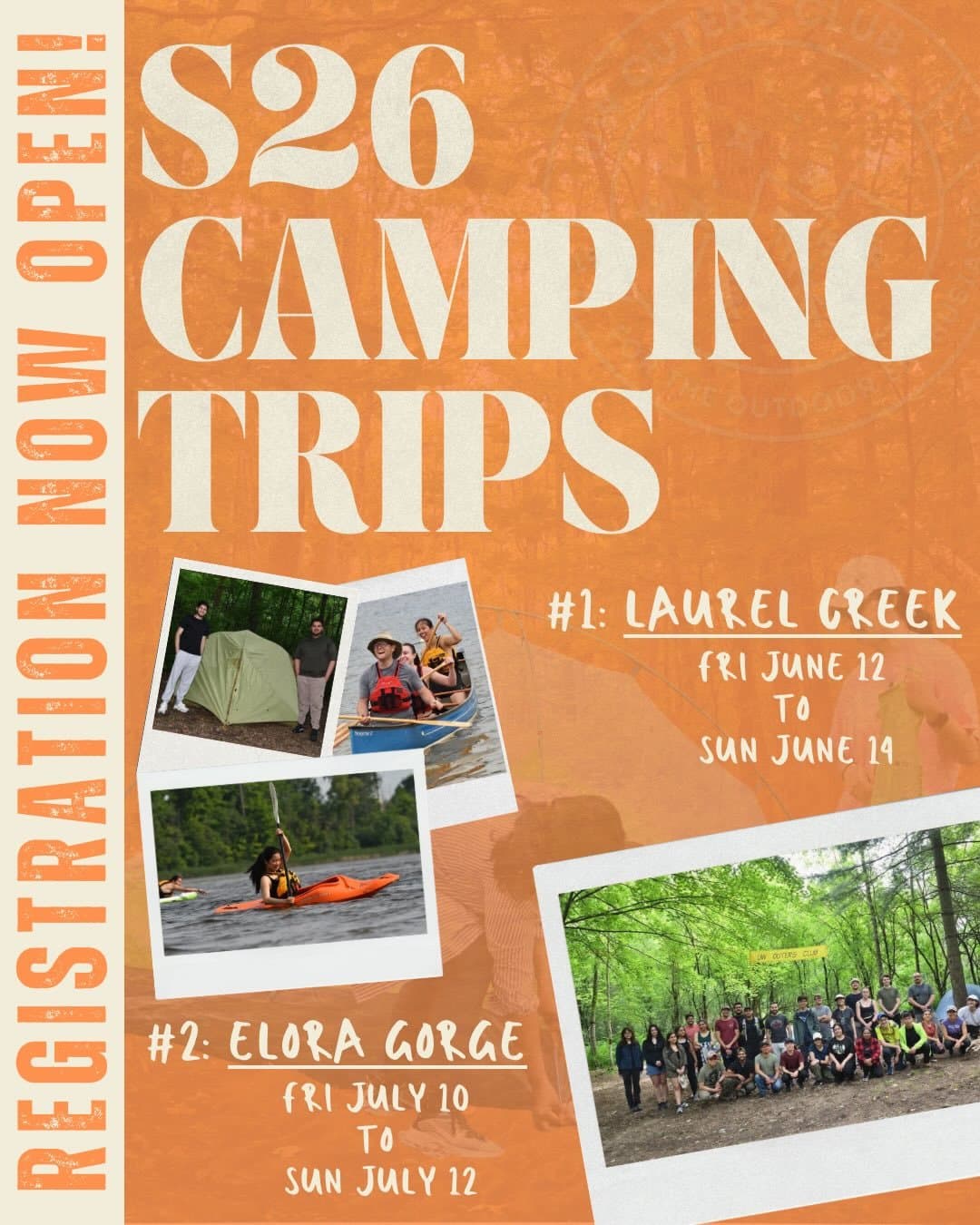Elora Gorge Camping Trip