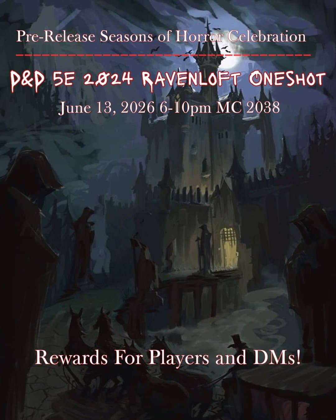 D&D 5E 2024 Ravenloft One-Shot