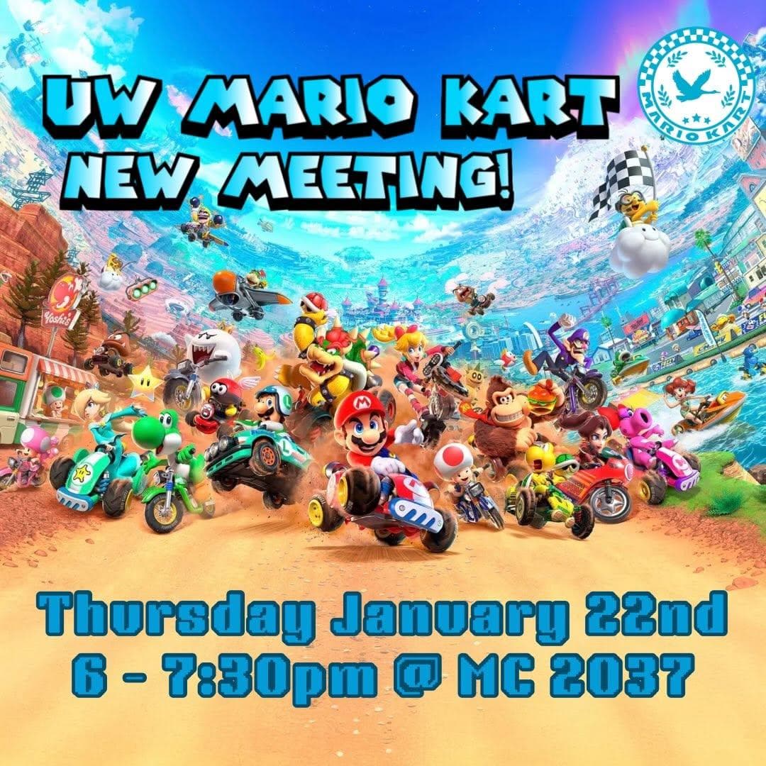 UW Mario Kart New Meeting