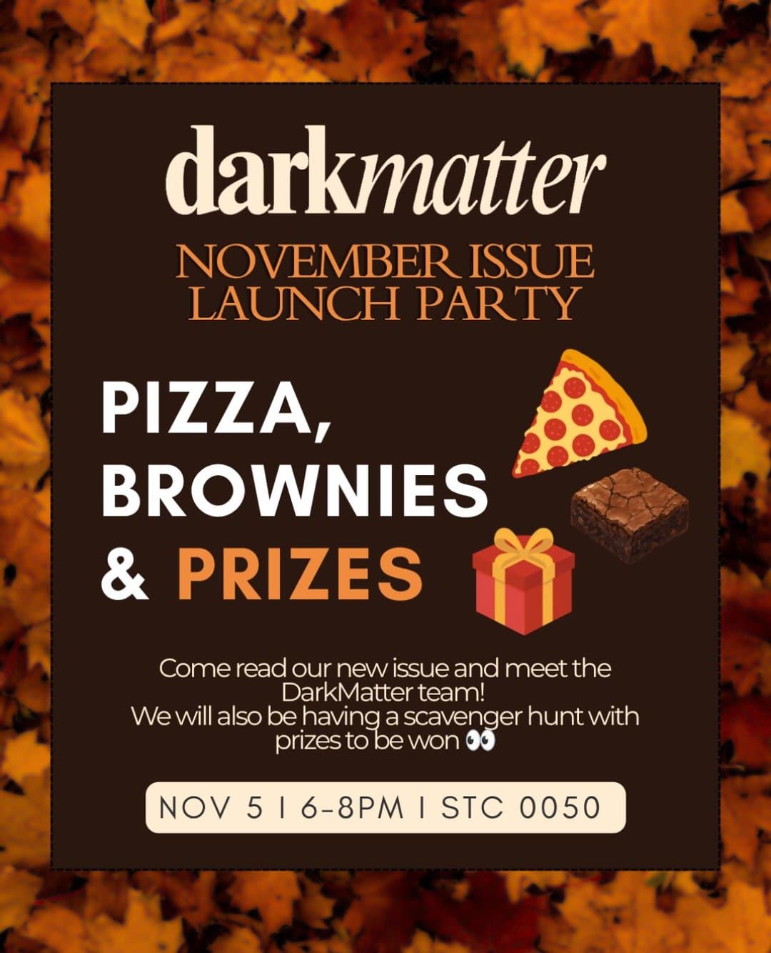 DarkMatter November Issue Launch Party