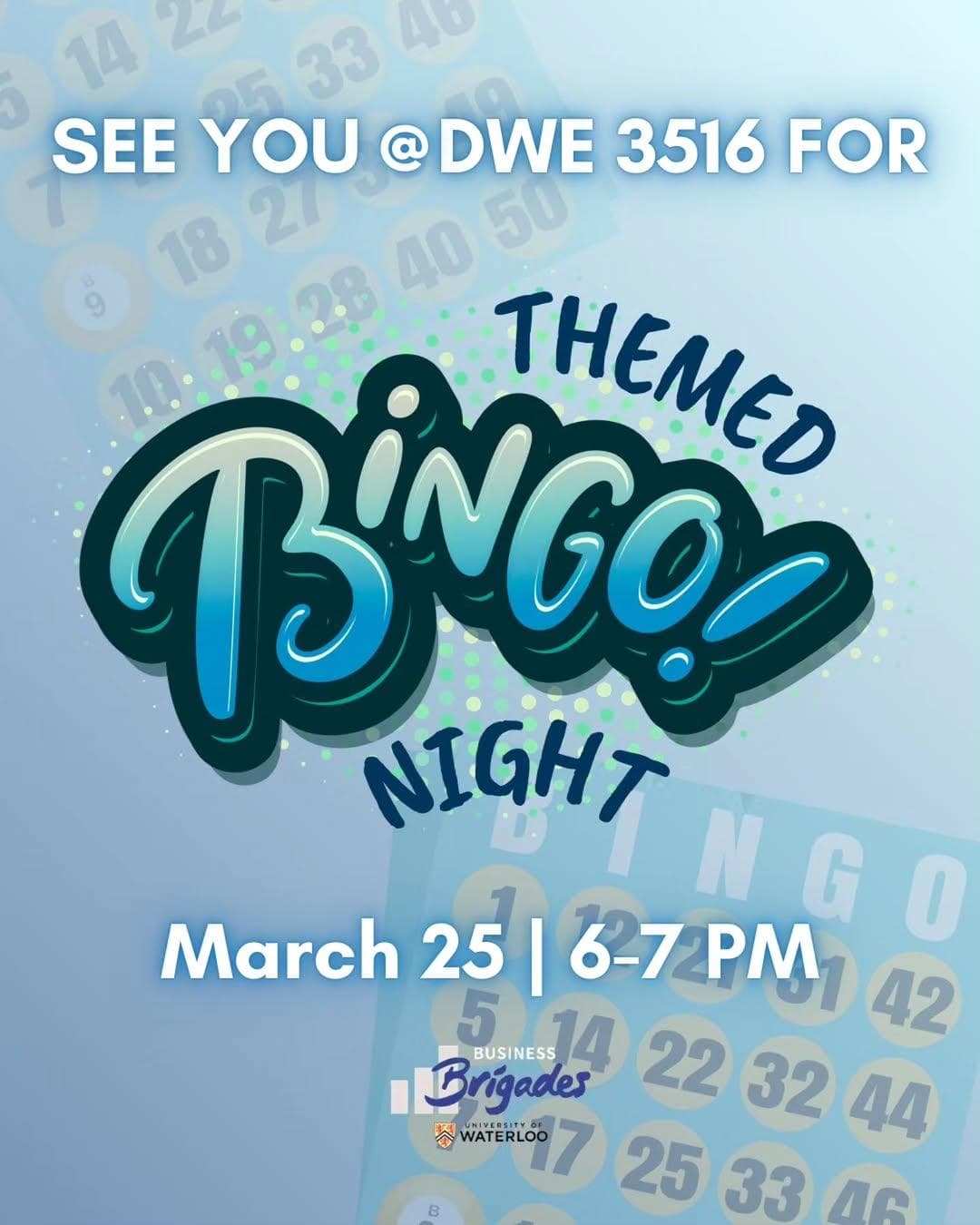 Senior Citizen Themed Bingo Night