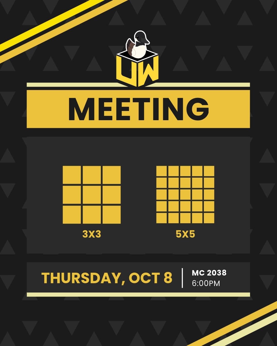 UW Cubing Club Meeting