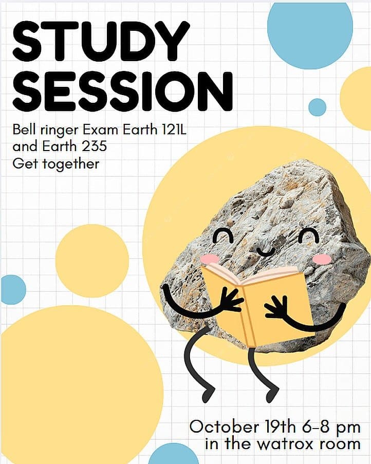 Study Session: Earth 121L and Earth 235