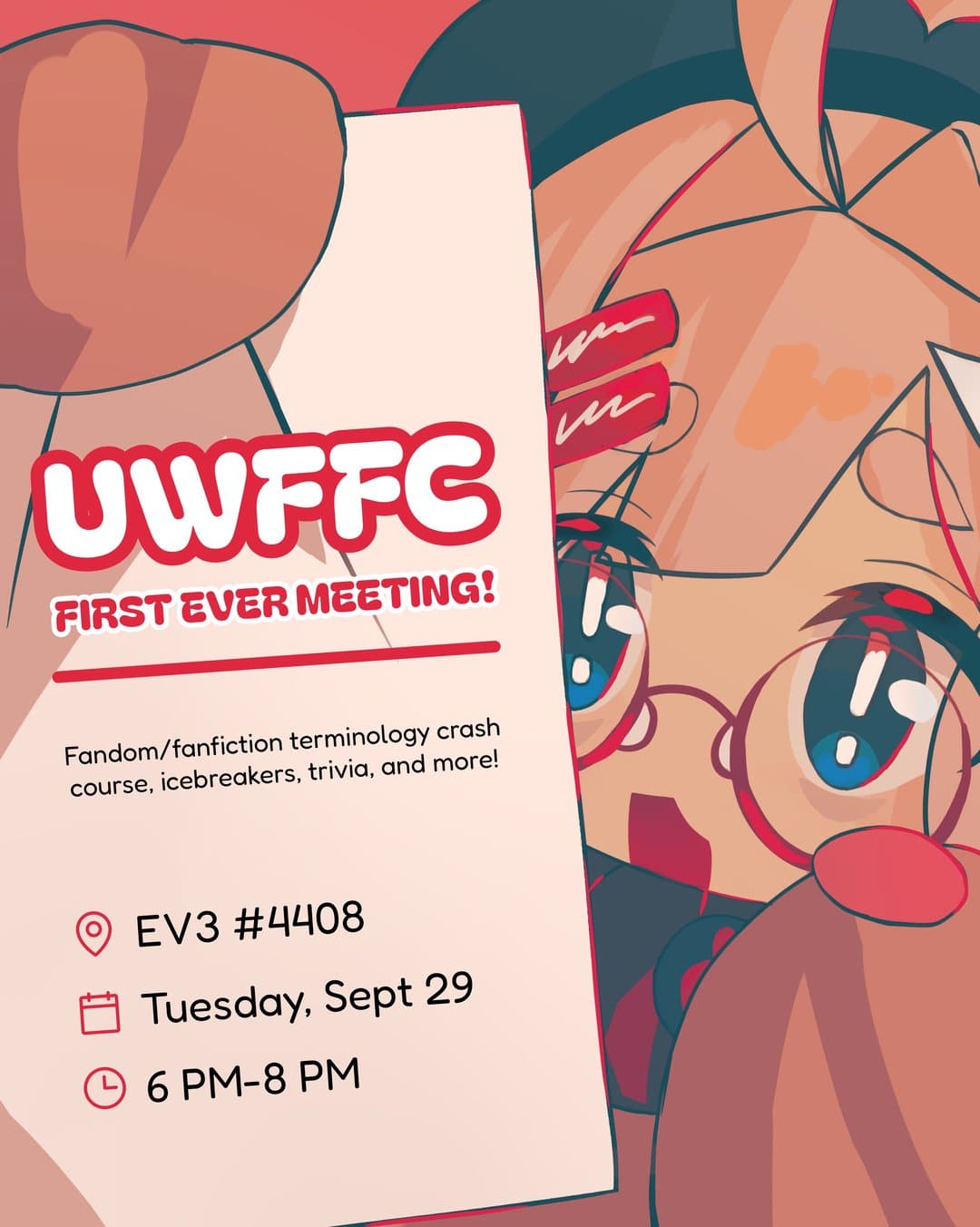 UW Fanfiction Club First Ever Meeting
