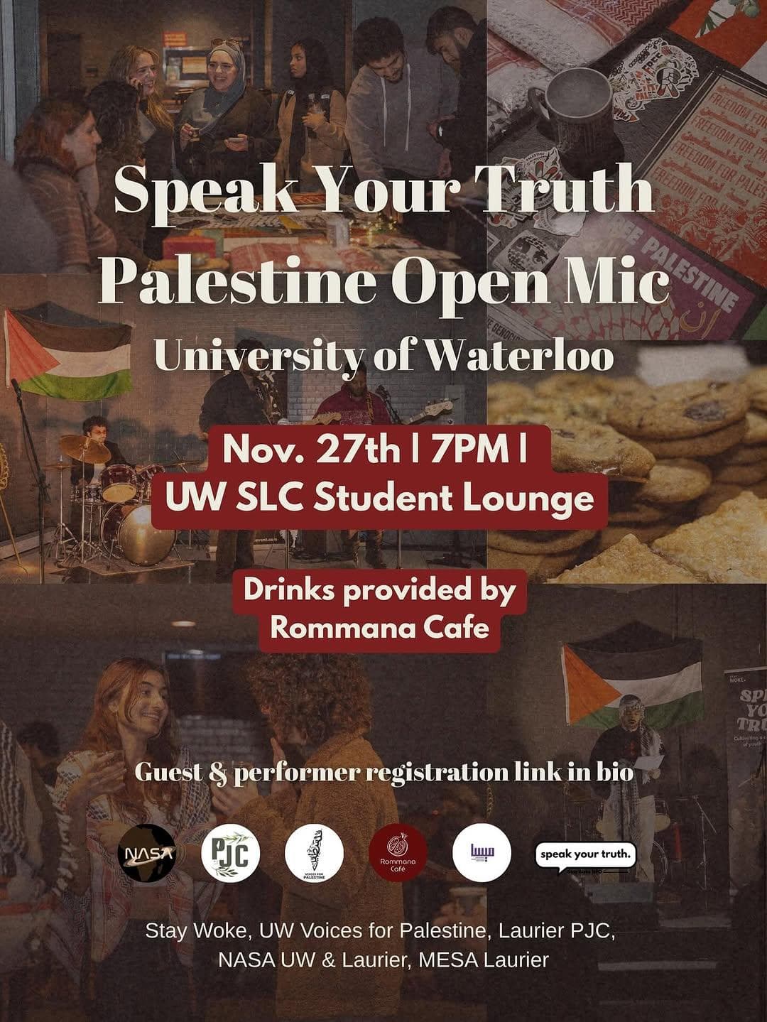 Speak Your Truth Palestine Open Mic
