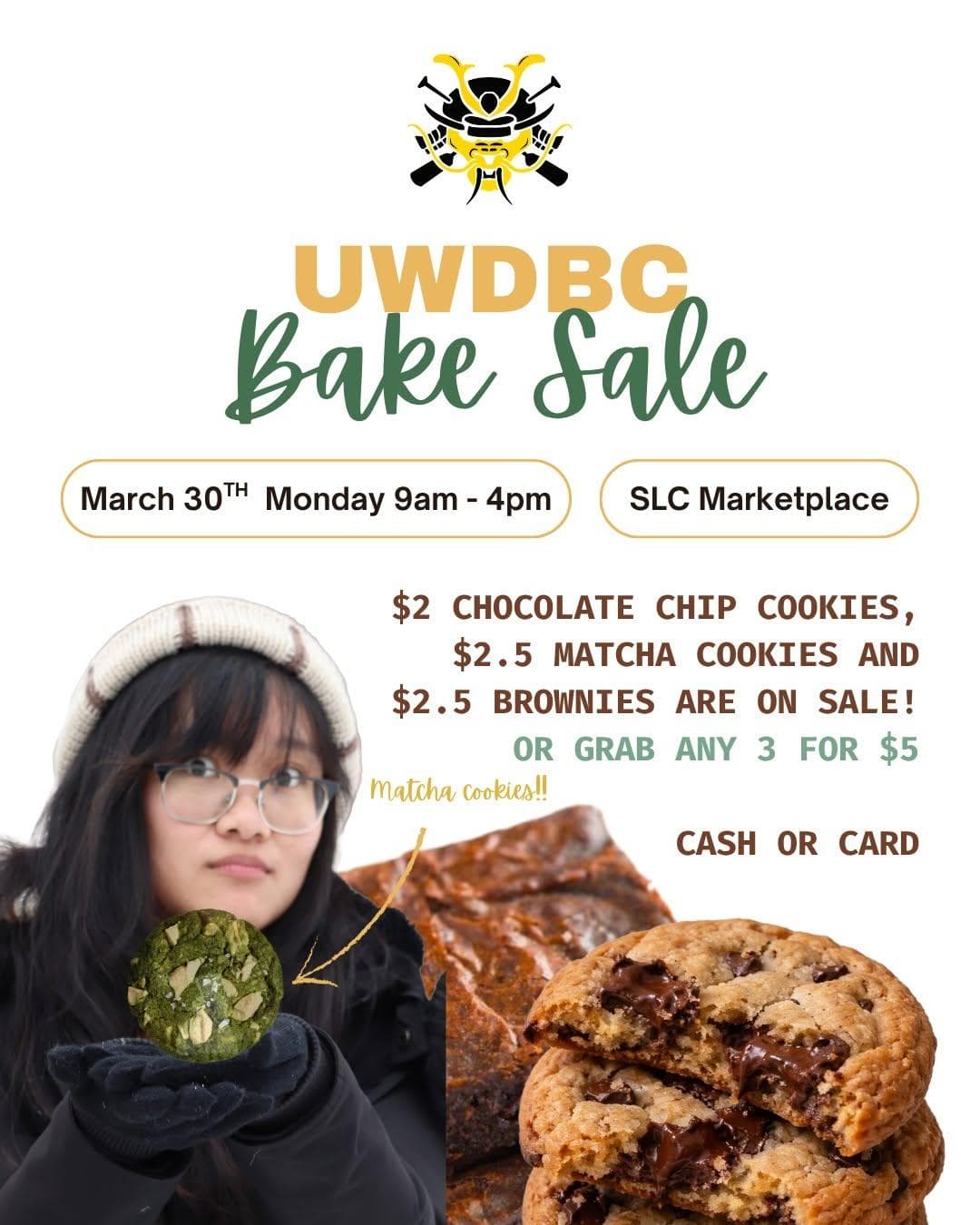 UWDBC Bake Sale