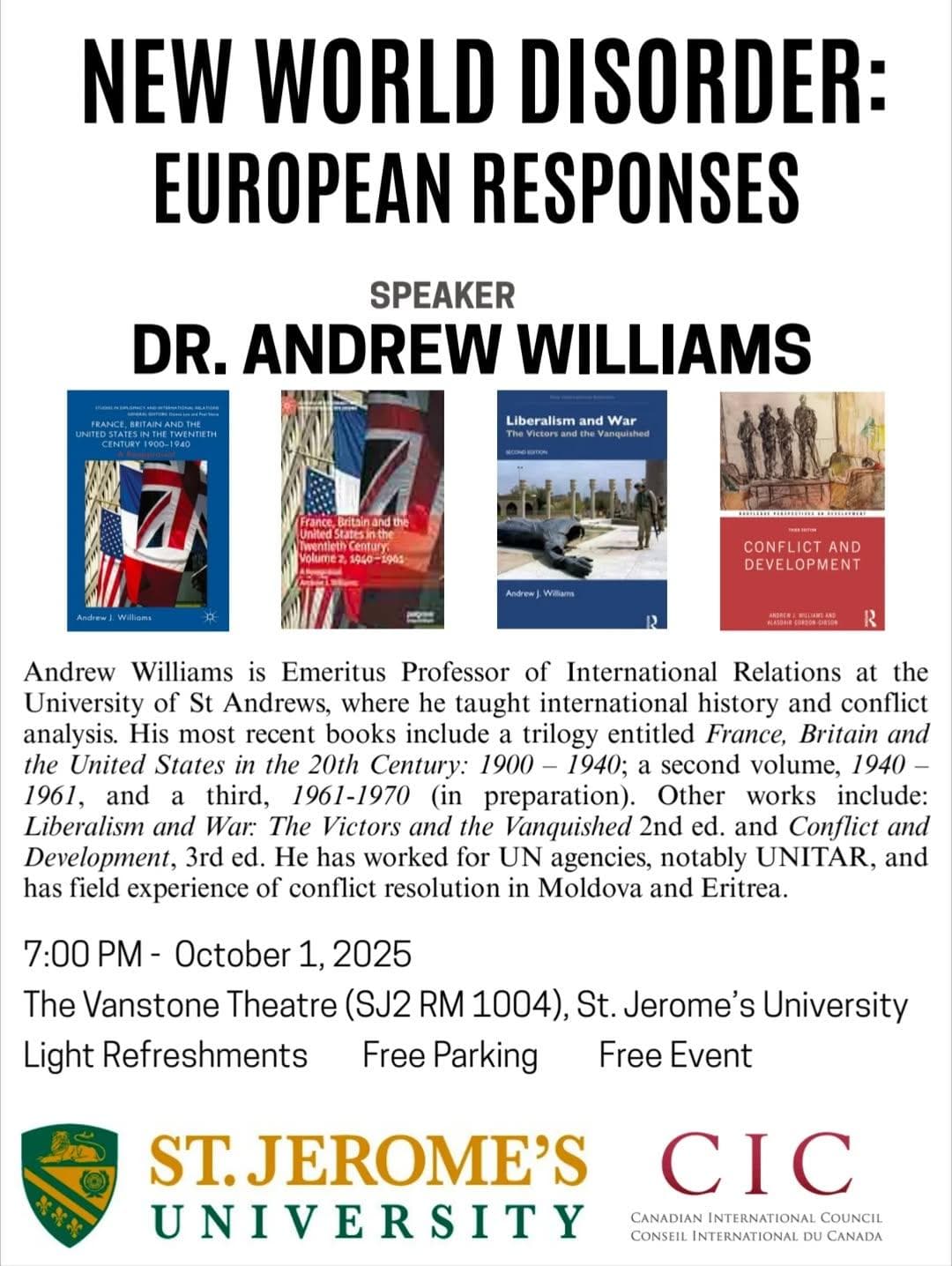 New World Disorder: European Responses