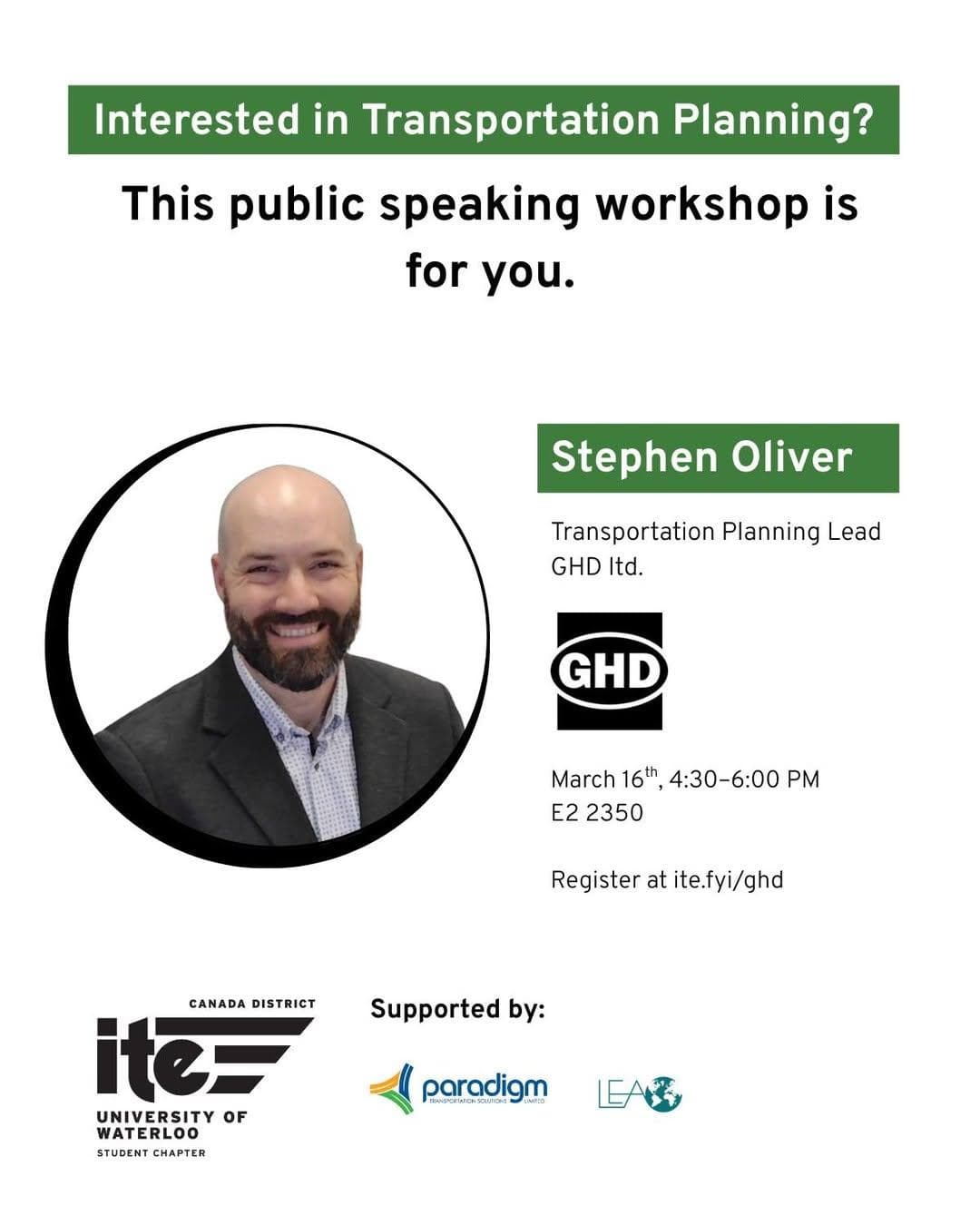 Public Speaking Workshop