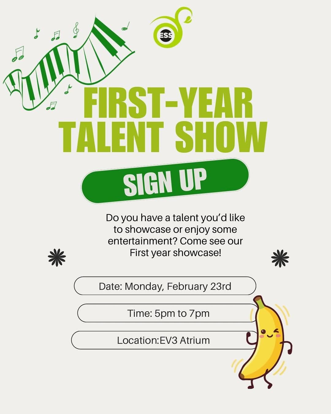 First-Year Talent Show