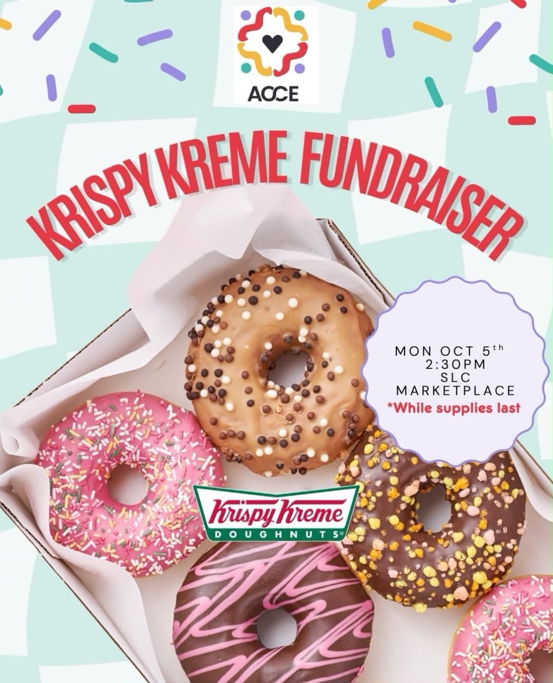 Krispy Kreme Fundraiser