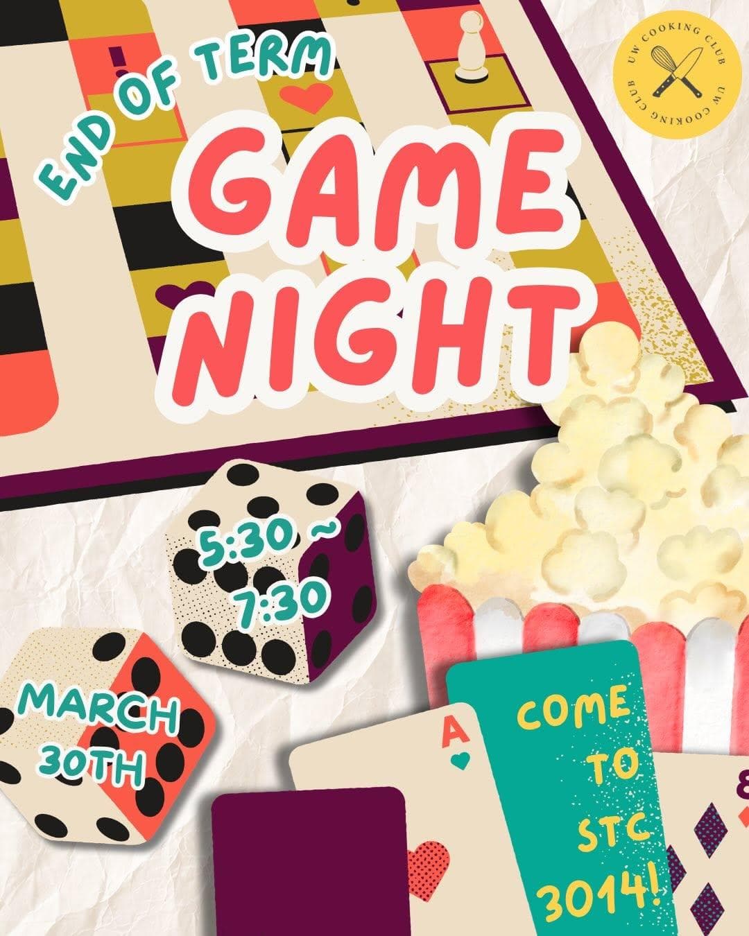 End Of Term Games Night