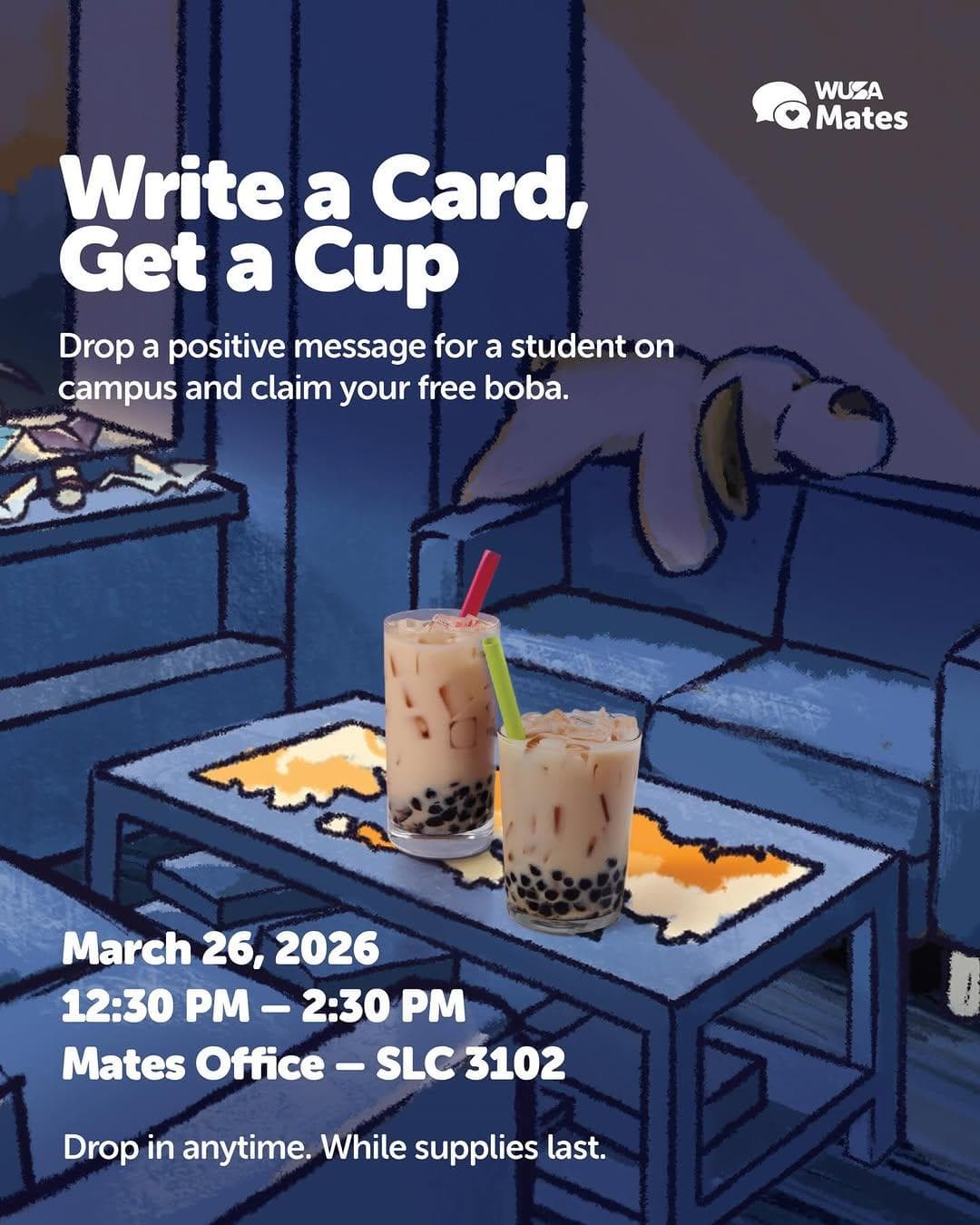 Write A Card, Get A Cup