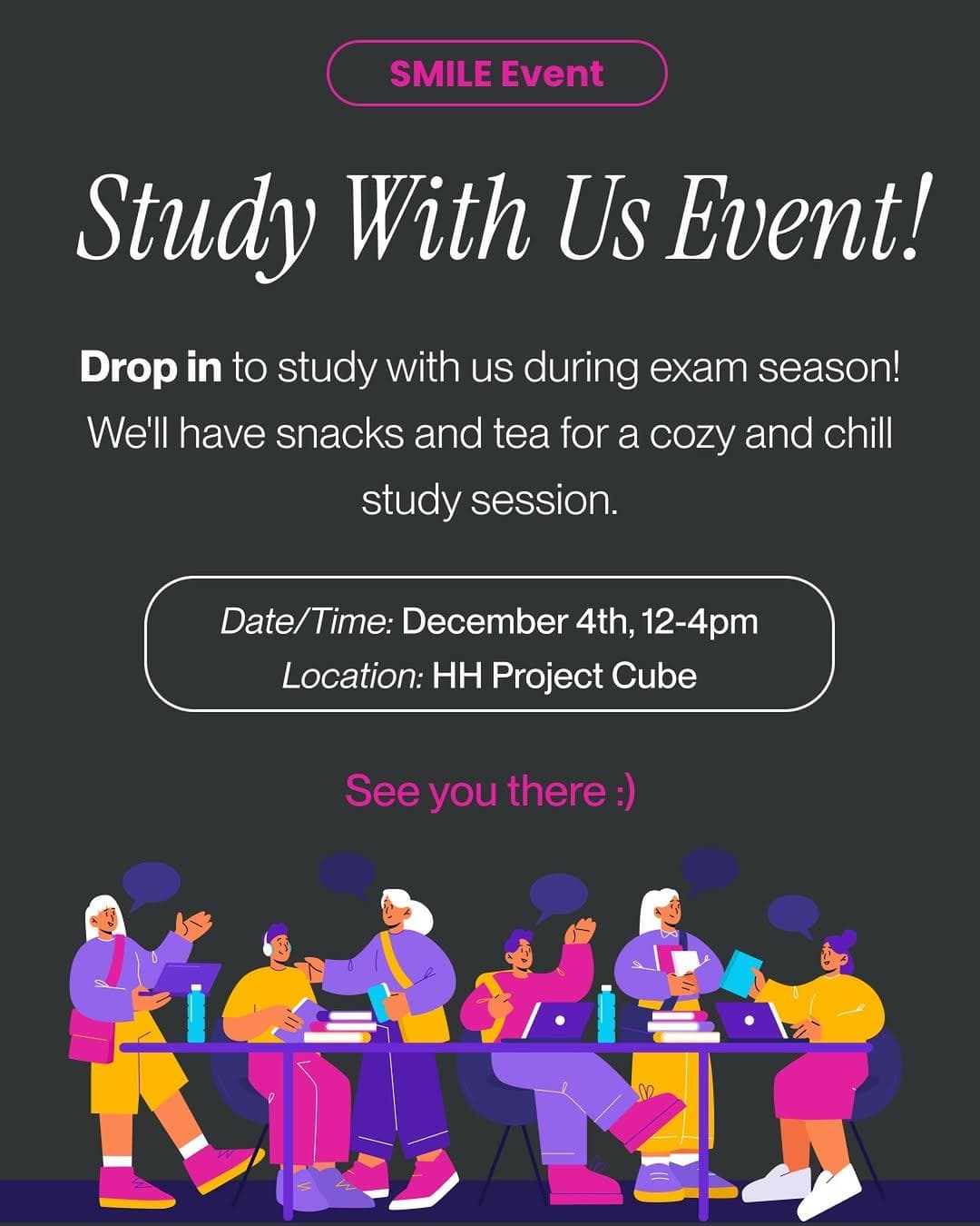 Study With Us Event