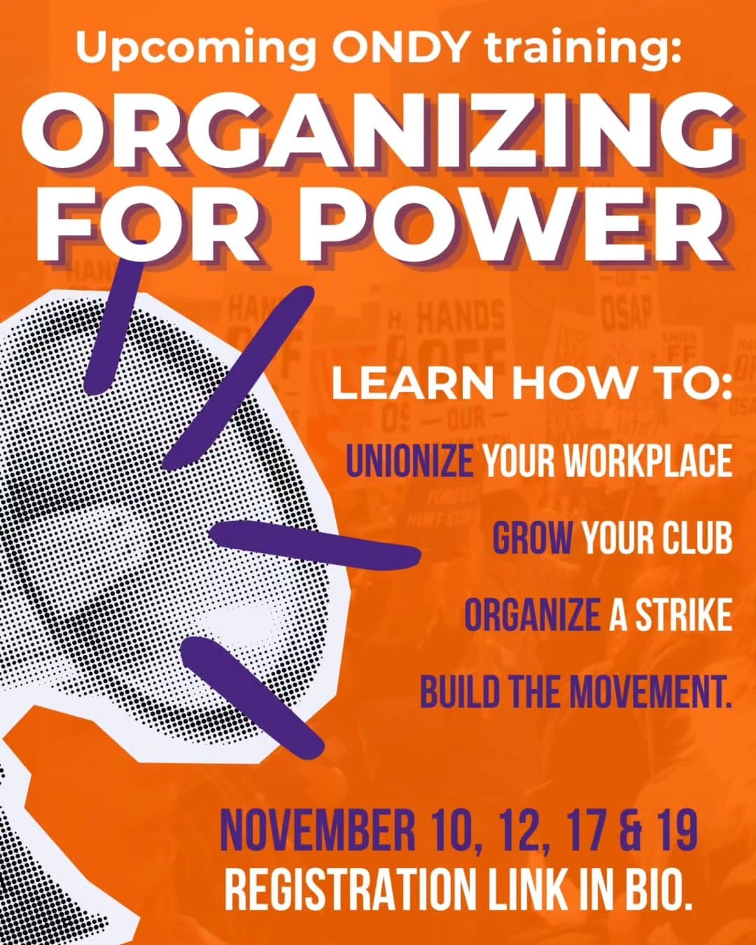Organizing for Power Training