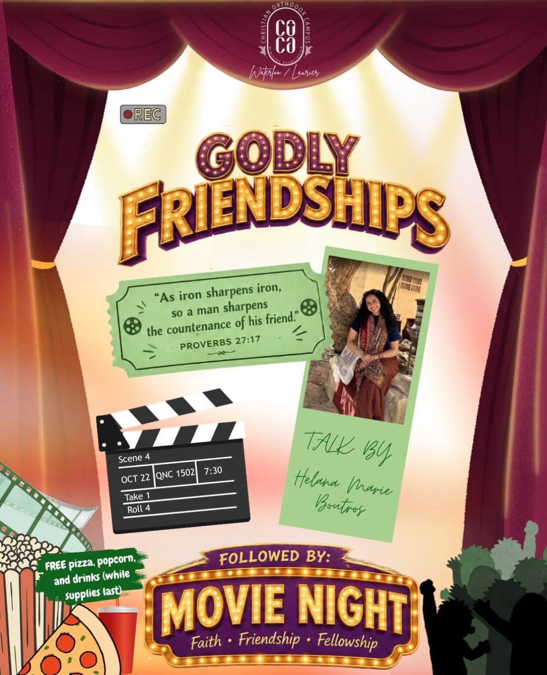 Godly Friendships Talk and Movie Night