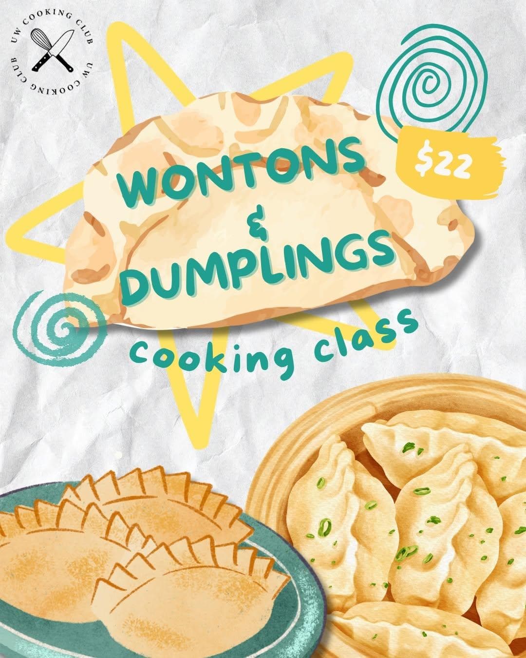 Wontons & Dumplings Cooking Class