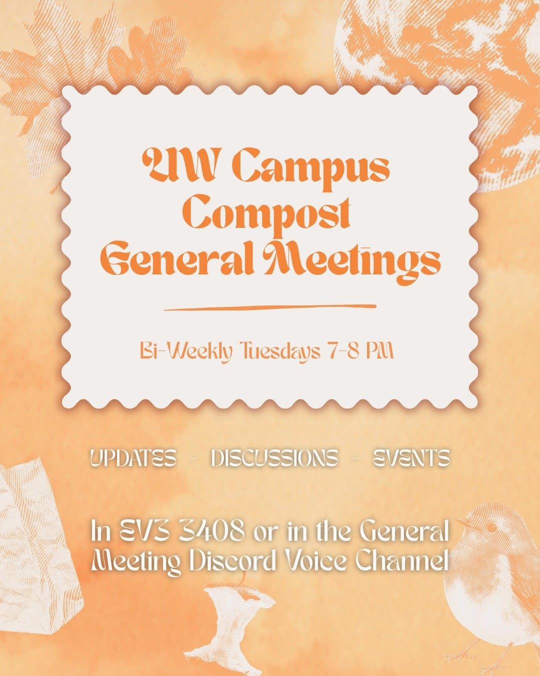 UW Campus Compost General Meeting