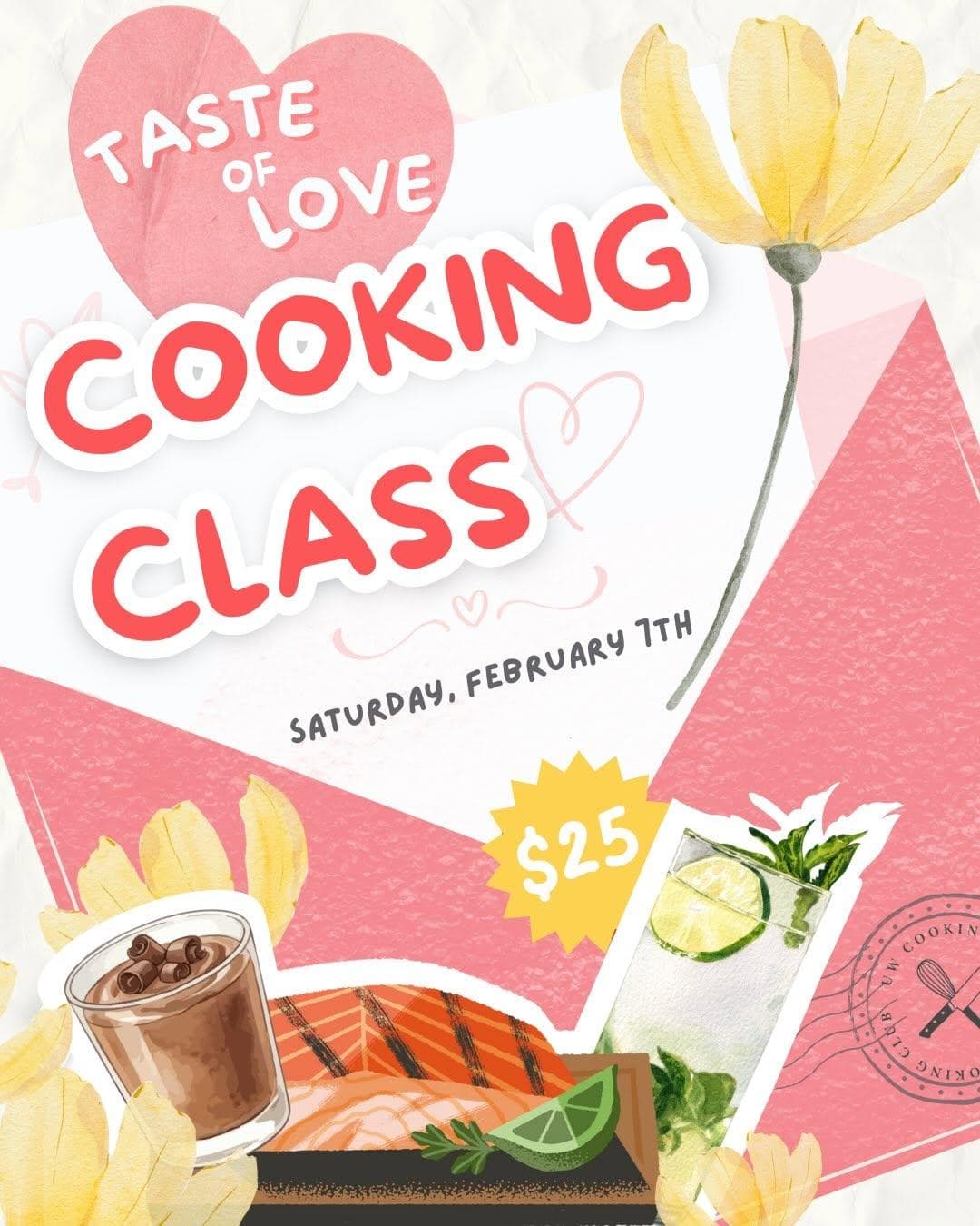 Taste Of Love Cooking Class