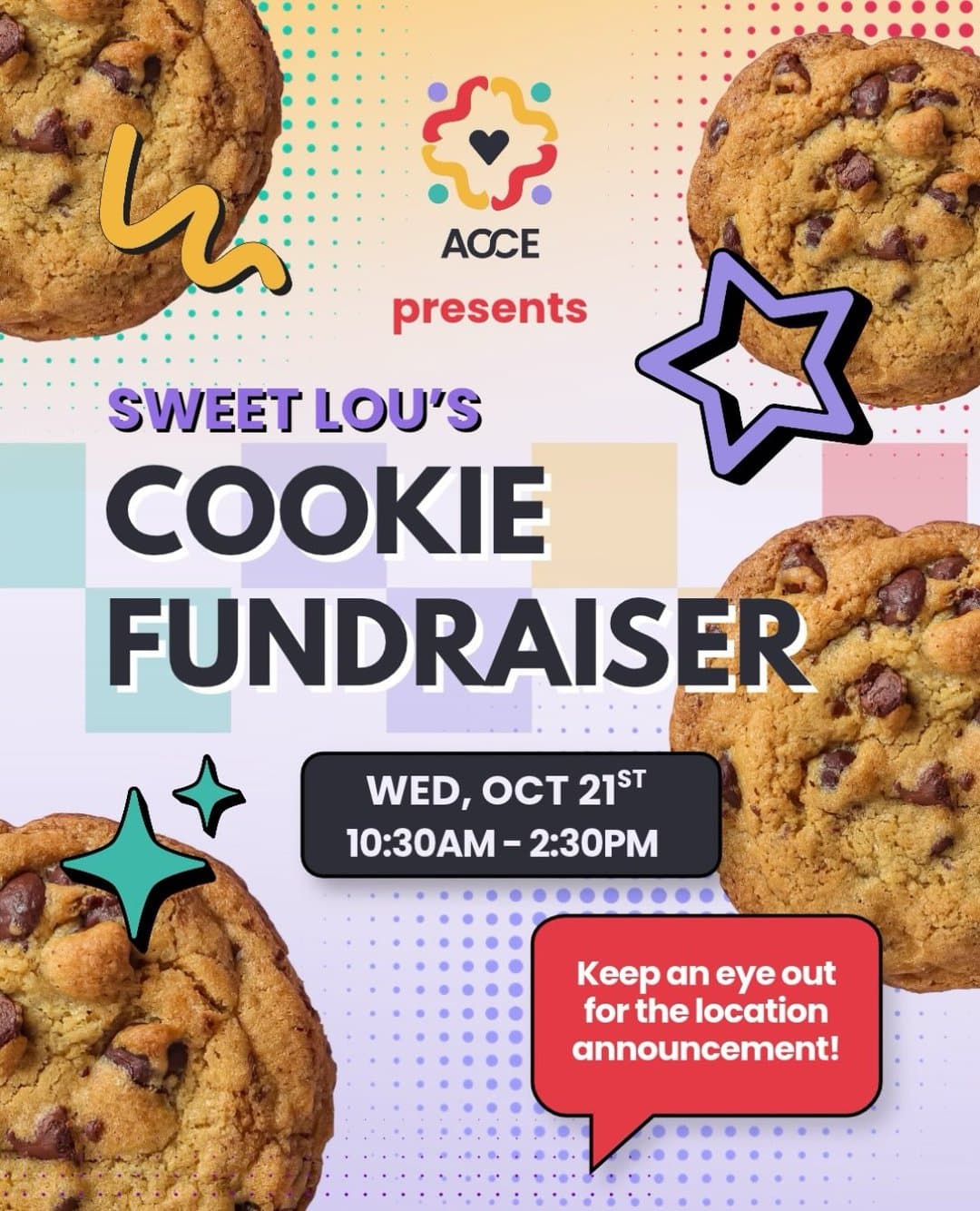 Sweet Lou's Cookie Fundraiser