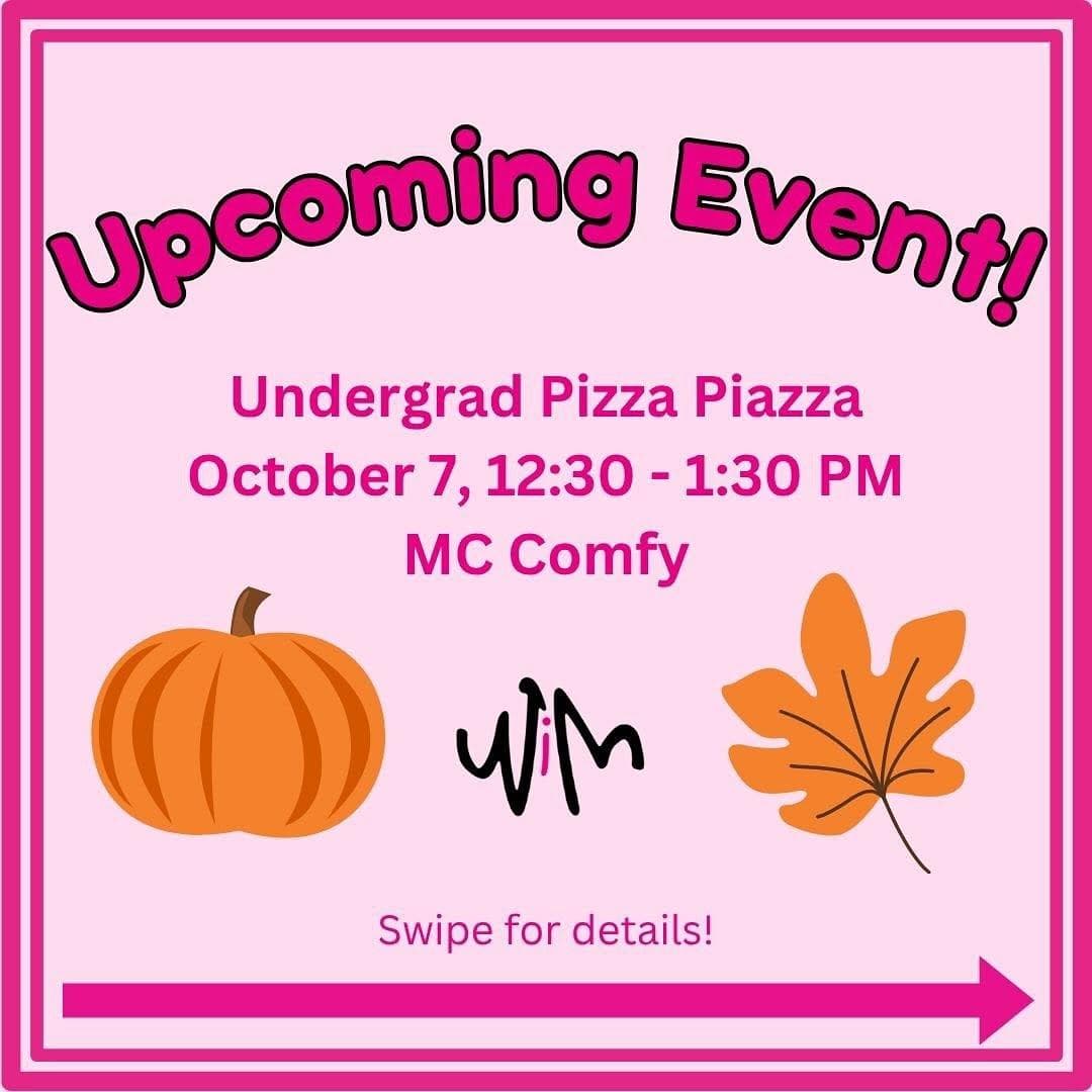 Undergrad Pizza Piazza