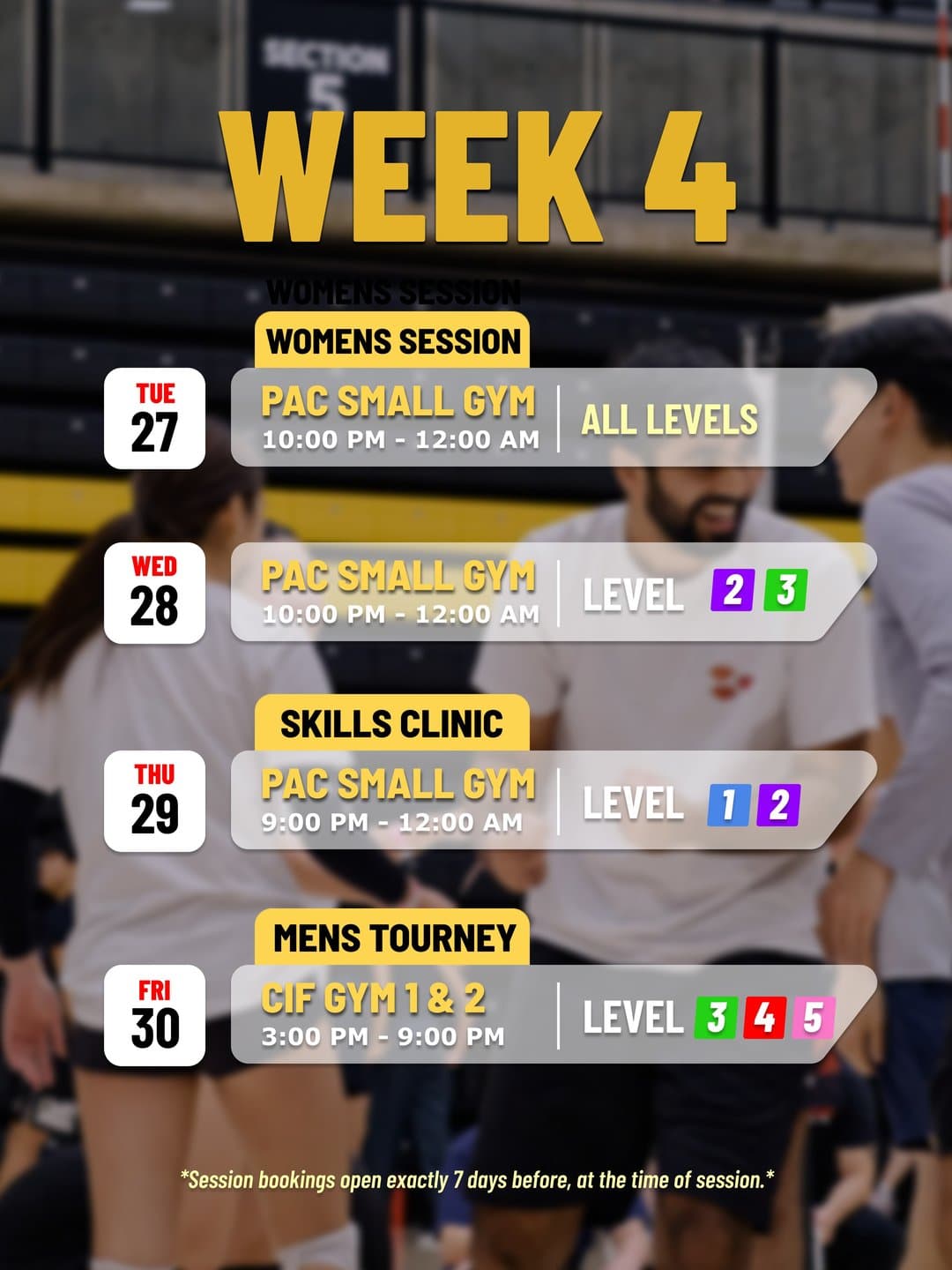 Women's Session