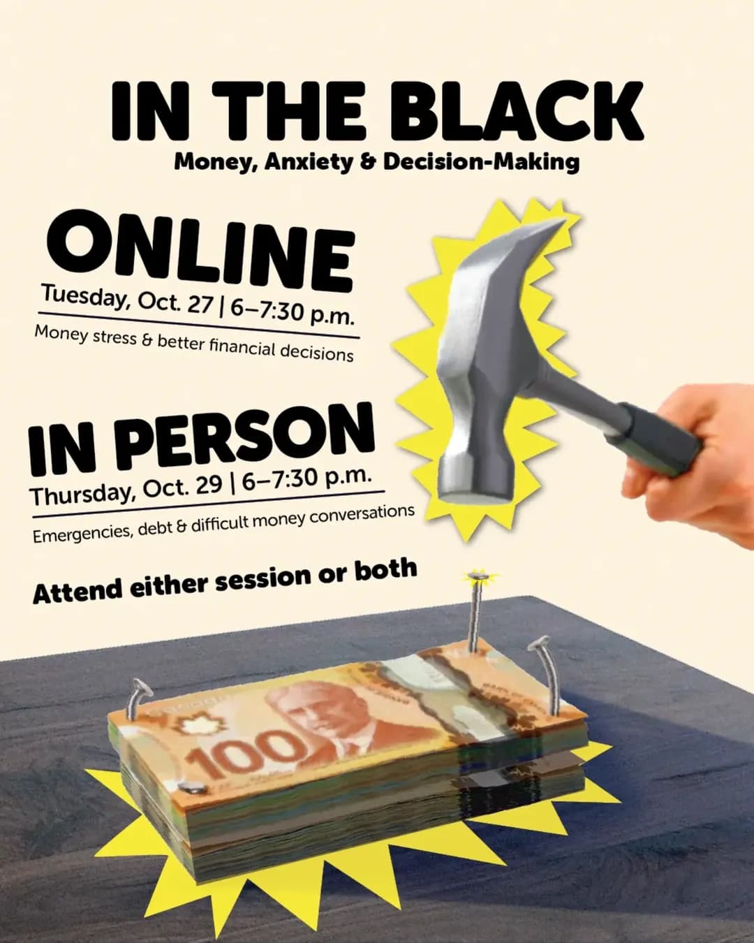 In The Black: Money, Anxiety & Decision-Making