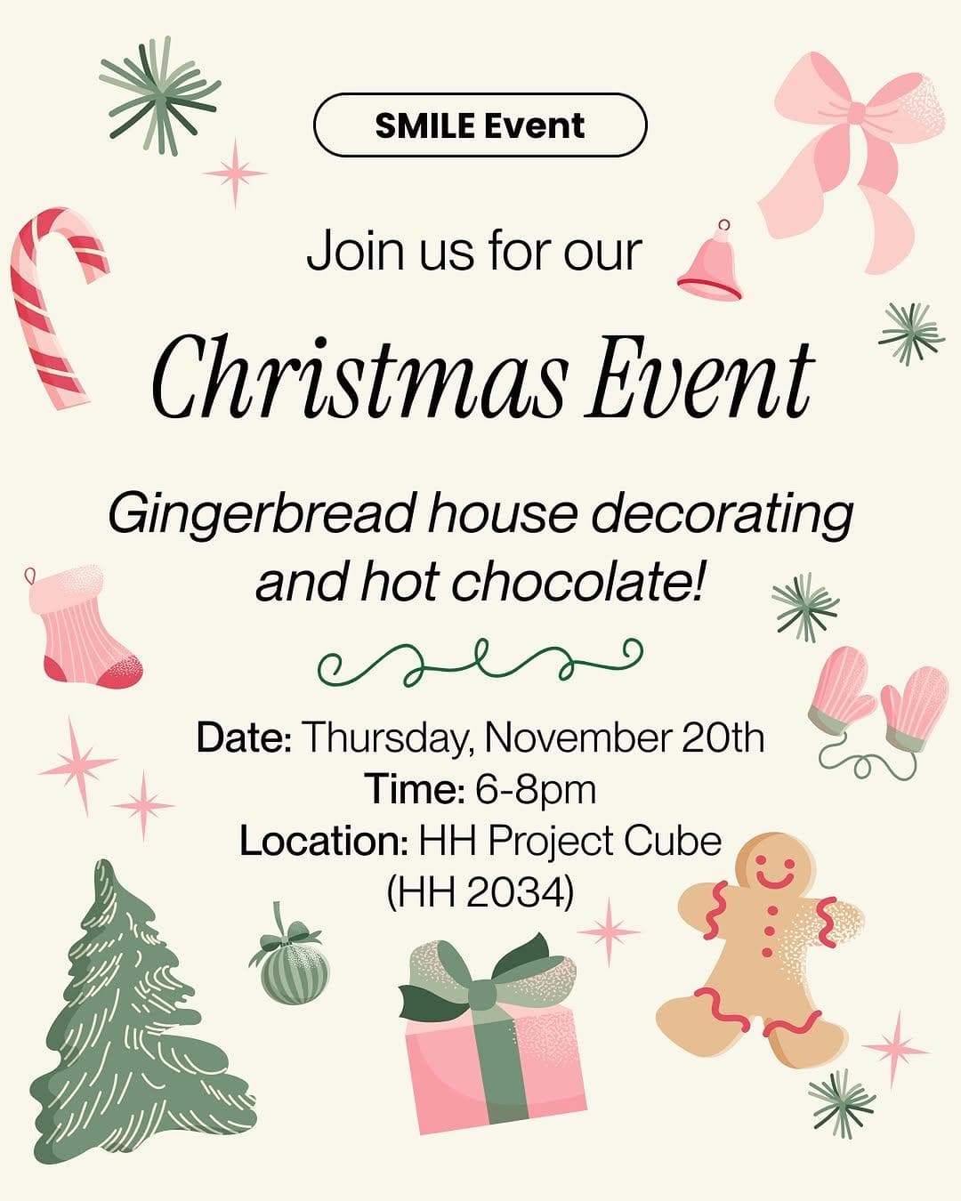 Gingerbread House Event