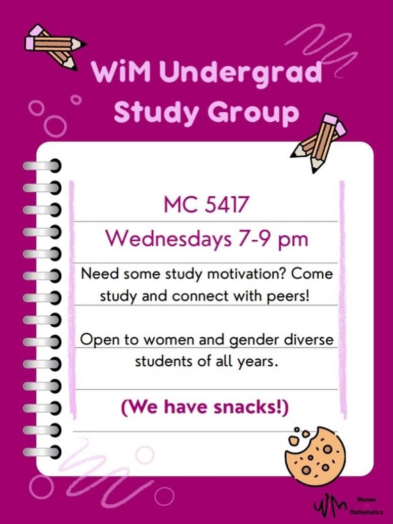 WiM Undergrad Study Group