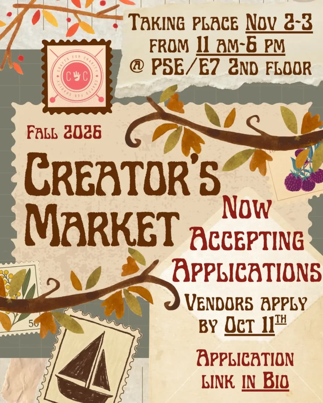 Fall 2026 Creator's Market