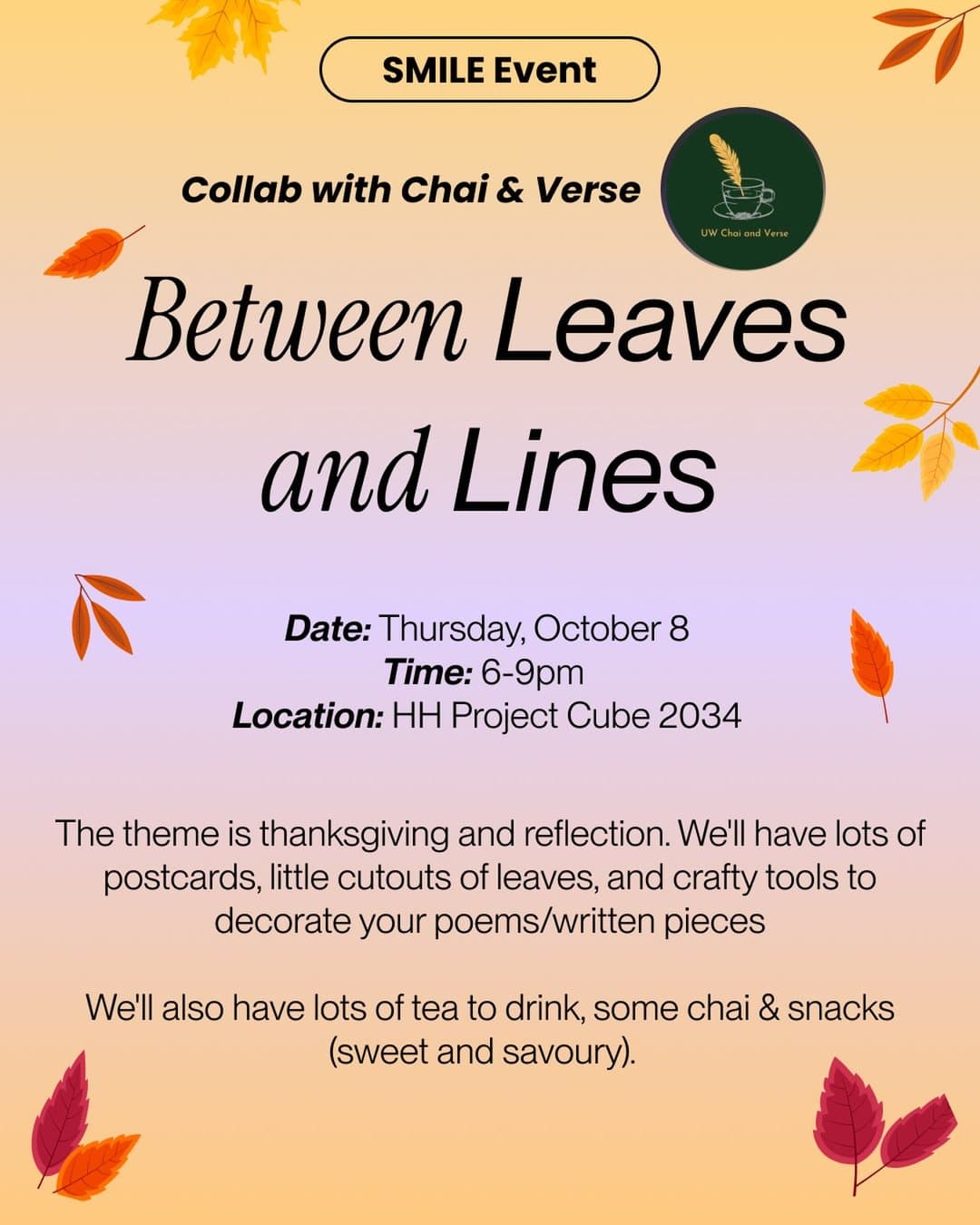 Between Leaves and Lines