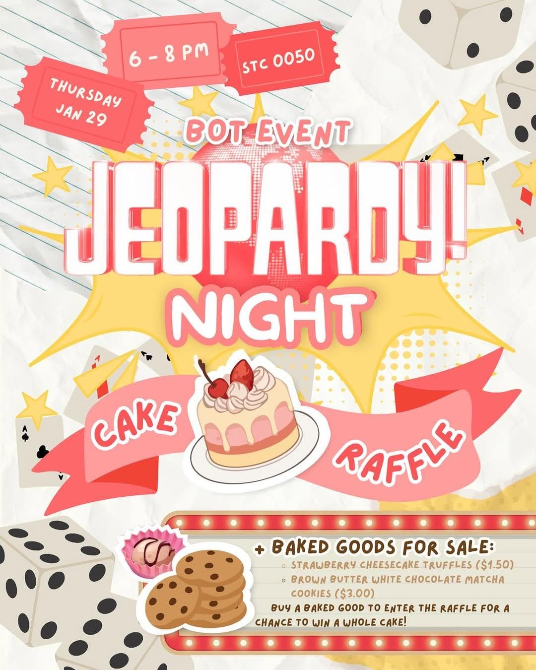 BOT Event: Jeopardy Night