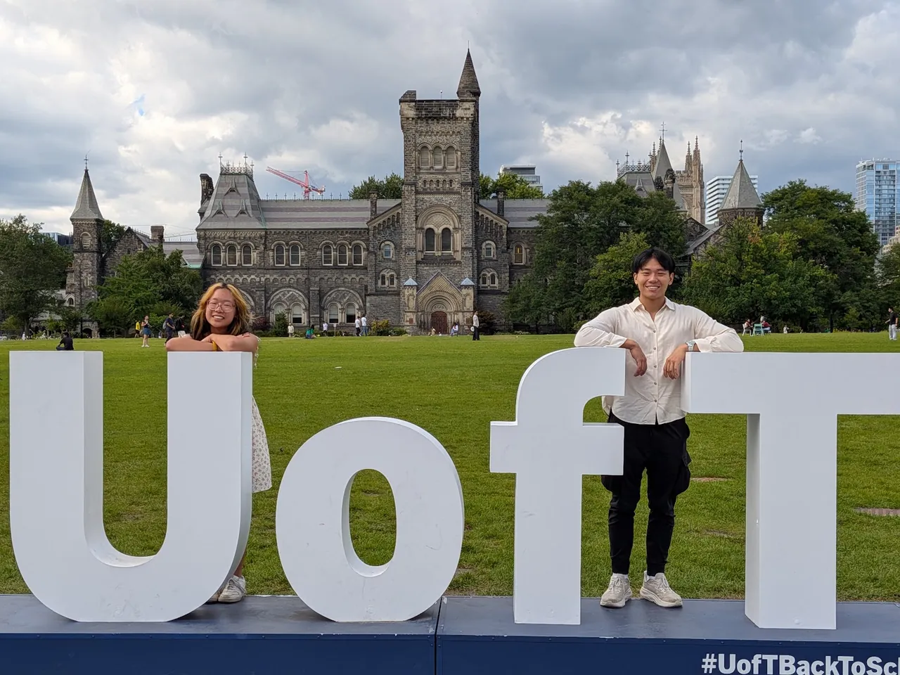 Wat2Do team visiting University of Toronto St. George
